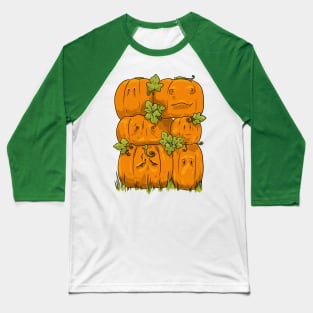 6 pumpkins Baseball T-Shirt